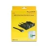 DELOCK priekinis skydelis 3,5 2x USB 3.0 juodas (Pinheader)