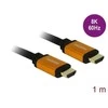 DELOCK itin didelės spartos HDMI kabelis 48 Gbps 8K 60Hz 1m