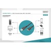 Assmann Electronic ASSMANN USB 3.0 jungties kabelis USB A - Micro USB B M/M 0.25m USB 3.0 atitinka UL bl