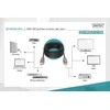 Assmann Electronic ASSMANN HDMI AOC Hibridinio pluošto jungties kabelis Tipas AM/M 10m UHD 8K60Hz CE auksinis bl