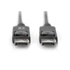 Assmann Electronic ASSMANN DisplayPort prijungimo kabelis DP M/M 1.0m su blokavimu DP 1.1 atitinka bl