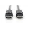 DisplayPort laido jungtys su užrakto mygtukais