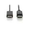 Assmann Electronic DIGITUS DisplayPort Adapteris Cable DP - HDMI Type A St / St 2.0m w / War. DP 1.2 HDMI 2.0 4K / 60Hz CE juodas