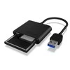 ICYBOX IB-CR301-U3 Icy Box Išorinis kortelių skaitytuvas USB 3.0, CF, SD, Micro SD