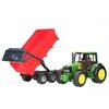 Bruder - John Deere 6920 su apverčiama priekaba, raudona (02057)