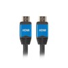 LANBERG CA-HDMI-20CU-0010-BL kabelis HDMI M/M V2.0 1M Juodas Premium