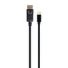 Mini DisplayPort - DisplayPort kabelis, juodos jungtys