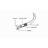 GEMBIRD CCP-USB2-AMAF-15C Gembird USB 2.0 A- A-socket 15ft cable juodas