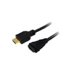 LOGILINK CH0056 LOGILINK - HDMI kabelis - HDMI 1.4 vyriškas / moteriškas, auksinė versija, ilgis 2 m