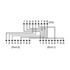 Assmann Electronic Assmann elektroninis DIGITUS T adapteris RJ45 CAT5e 19cm nuo 1xRJ45 M iki 2xRJ45 F ekranuotas
