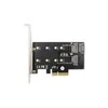 Digitus Skaitmenas | M.2 NGFF / NVMe SSD PCI Express 3.0 (x4) papildoma kortelė | DS-33170