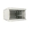 EXTRALINK 6U 600X600 AZH sieninė spintelė sūpynės tipo pilka