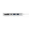 Icy Box 3x prievadas USB 3.0 (2x Type-C ir 1x Type-A) Hub, USB Type-C, kortelių skaitytuvas