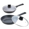 Riposo Maestro MR-1225-24 keptuvė su granitine danga ir dangčiu 24cm