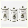 3 KERAMINIŲ KAVAI, ARBATAI IR CUKRUI RINKINYS MAESTRO MR-20065-03CS