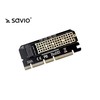 M.2 Adapteris - Savio AK-41 PCI-E Išplėtimo Kortelė