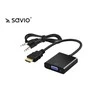 Vaizdo Adapteris - Savio CL-23/B Juodas