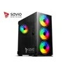 „Savio Prime X1“ ARGB stiklo dėklas (SAVGC-PRIMEX1)