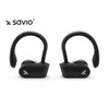 Belaidės Ausinės - Savio TWS-03 Juodos
