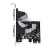 GEMBIRD SPC-22 PCI Express kortelė 2x serijinė žemo profilio