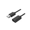 UNITEK Y-C418GBK Unitek USB plėtinio keitiklis USB2.0 AM-AF, 5m Y-C418GBK