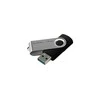 Atmintinė USB 3.0 GOODRAM UTS3 16GB, juoda sp.
