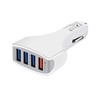 CAR CHARGER 4 X USB 7A Baltas VEGA FASTON FAST CHARGER QUICK 4XUSB 3.0 3500mAh