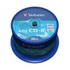 Verbatim CD-R AZO Crystal 0,7 GB, 52 x 50 Pakuotės velenas