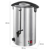Virdulys Profi Cook ProfiCook karštų gėrimų dozatorius 7 l, 1500 W, nerūdijančiojo plieno, 501196