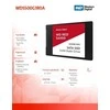 Sandisk SSD WD Raudonas 500GB 2.5" SATA WDS500G1R0A