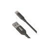 „Yenkee USB-A“ – „Lightning“ USB laidas, 1 m juodas (30015967)