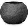 Fleur Ami Vokietija fleur ami Ø60x43cm vazonas Rocky Globe 60, juodas granite