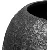 Fleur Ami Vokietija fleur ami Ø60x43cm vazonas Rocky Globe 60, juodas granite