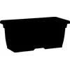 Nicoli 100x45x40cm lovelis Cassetta Mega 100, antracito spalvos