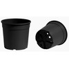Nicoli 1,3l vazonas CONTAINER IME 14cm juodas