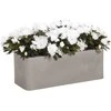 Nicoli 50x20x18cm lovelis Calypso Matt 50 pelenų spalvos
