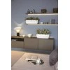 Nicoli 60x20x18cm lovelis Iris 60 baltas