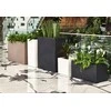 Teraplast Italija Teraplast 100x40x40cm lovelis Schio Cassa 100 antracito spalvos