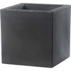 Teraplast Italija Teraplast 40x40x40cm vazonas Schio Cubo 40 antracito spalvos