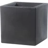 Teraplast Italija Teraplast 50x50x50cm vazonas Schio Cubo 50 antracito spalvos