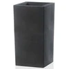 Teraplast Italija Teraplast 40x40x80cm vazonas Schio Cubo Alto 80 antracito spalvos