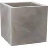 Nicoli 40x40x40cm vazonas Modus Quadro 40 pelenų spalvos