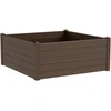Teraplast Italija Teraplast 100x100x40cm vazonas su vandens rezervuaru Trama 003, moka spalvos