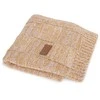 CebaBaby Pledas megztas 90x90 rudas