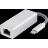 Adapteris Deltaco 0,1 m, sidabro sp. / USBC-1080