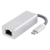 Adapteris Deltaco 0,1 m, sidabro sp. / USBC-1080