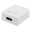 Adapteris DELTACO DisplayPort, balta / VR-221