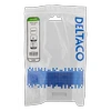 Adapteris DELTACO DisplayPort, balta / VR-221