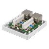 Adapteris DELTACO DisplayPort, balta / VR-221