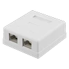 Adapteris DELTACO DisplayPort, balta / VR-221